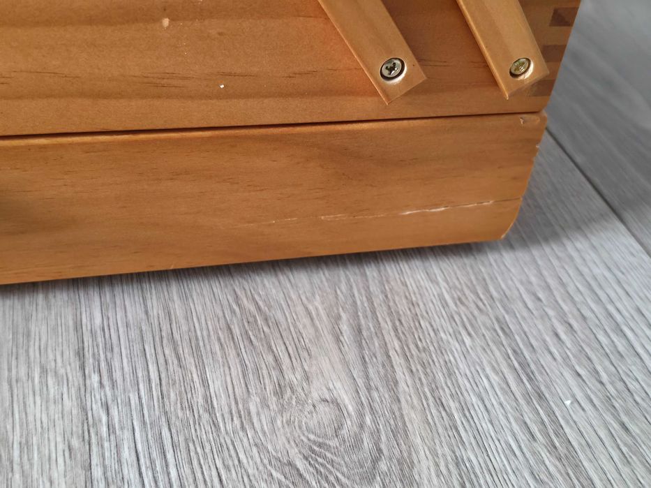 Cutie de depozitare din lemn cu 4 niveluri, Hobby Gift