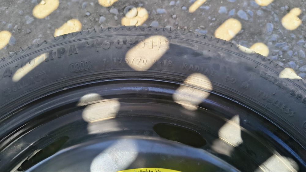 Патерица 5х112 125/70/18