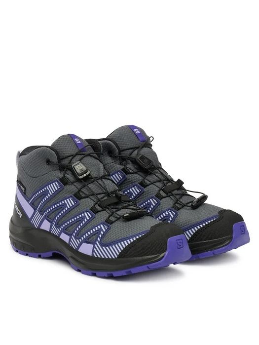 Salomon Туристически Xa Pro V8 Mid Waterproof L47857300 Сив