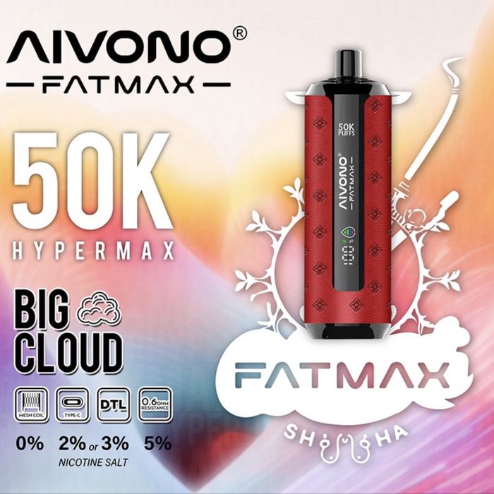 Aivono 50.000 Vape / Shisha / Narghilea