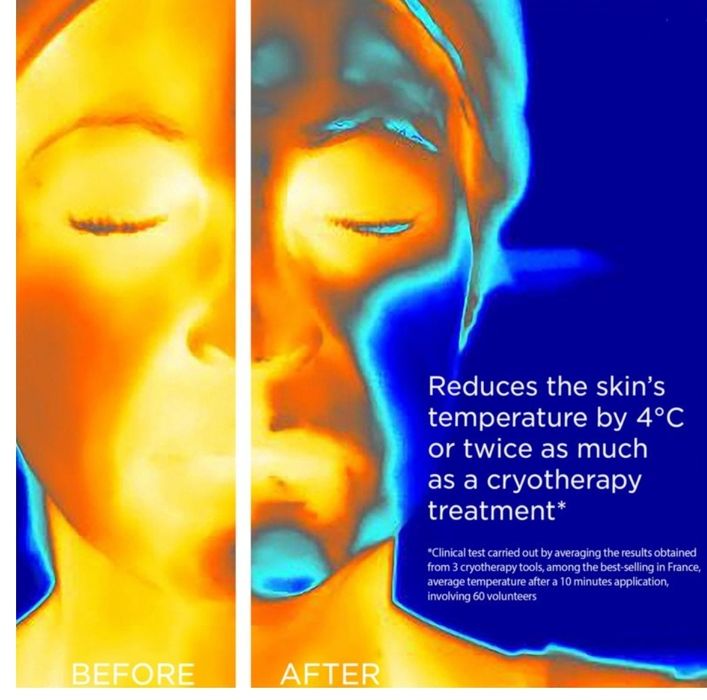 Masca hidratanta anti-imbatranire de fata Clarins Cryo-Flash, 75 ml