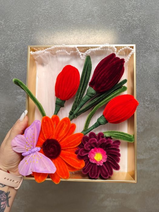 Aranjamente sarma plușată