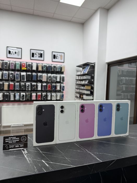 iPhone 16 Plus - 128Gb - NOU - Sigilat - 2 Ani Garantie!