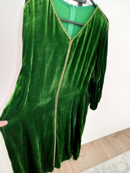 Корейское платье.  Памбархат