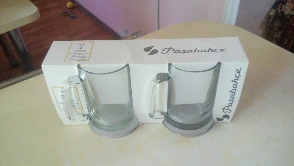 Кружки пивные 2 шт.