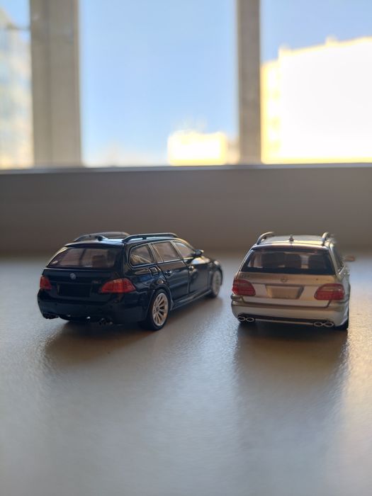 BMW M5 E61 и Mercedes-Benz E63 W211