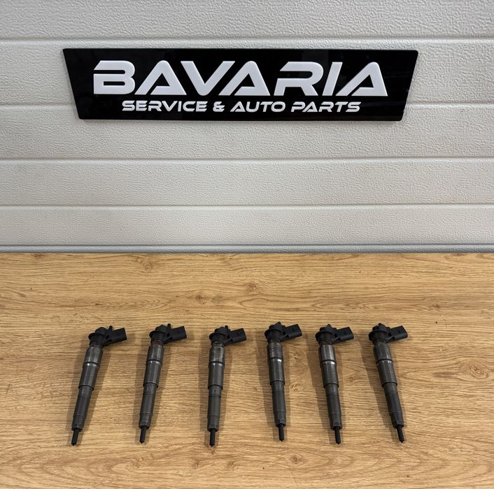 Продавам комплект 6 броя пиезо дюзи bmw за двигатели 3д м57 231к.с