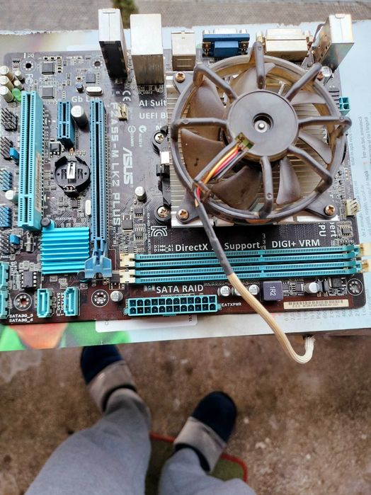 Vand kit placa de baza Asus F2A55-M LK2 Plus cu cpu Amd A8-5600K