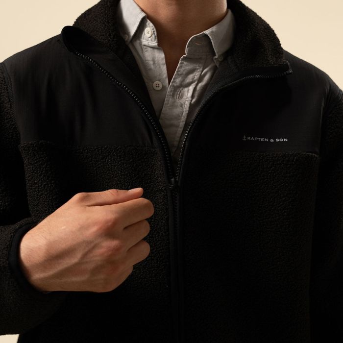 Kapten & Son Teddy Fleece Jacket ОРИГИНАЛНО яке/теди/шерпа - S-M