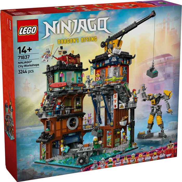 Lego 71837 NINJAGO City Workshops