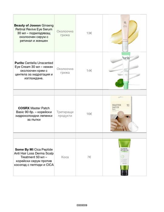 Корейска Козметика ТОП ЦЕНИ