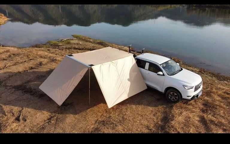 Тент-маркиза в алюминиевом корпусе