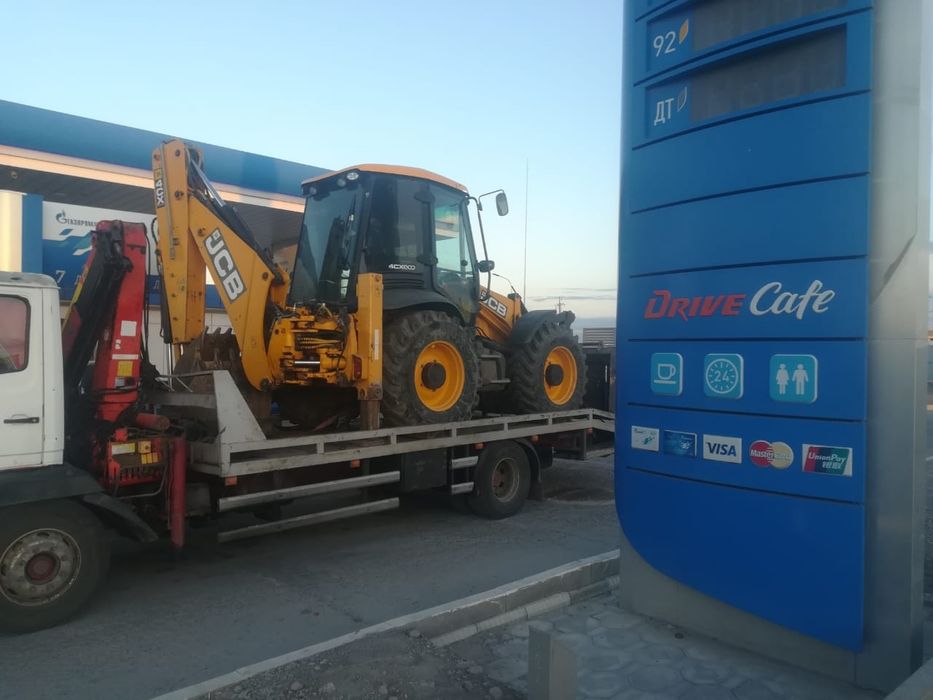 Услуги экскаватора погрузчика 4 в одном ленгер