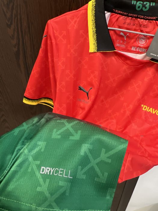Tricou Ac Milan Puma x OffWhite toate marimile