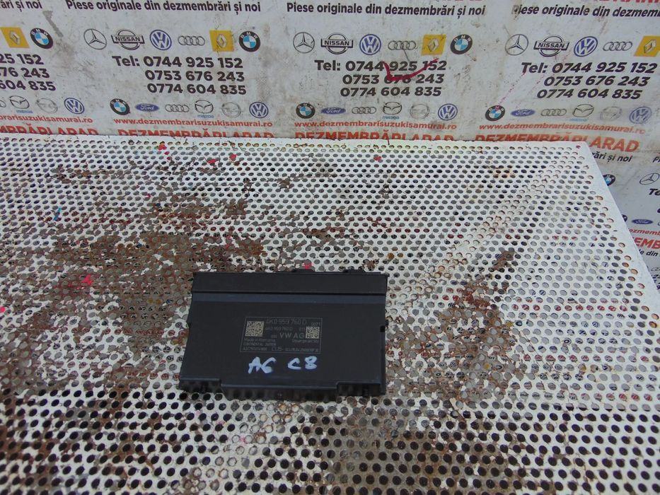Modul scaun Audi A6 C8 cod 4k0959760d modul scaune rs6 dupa 2018