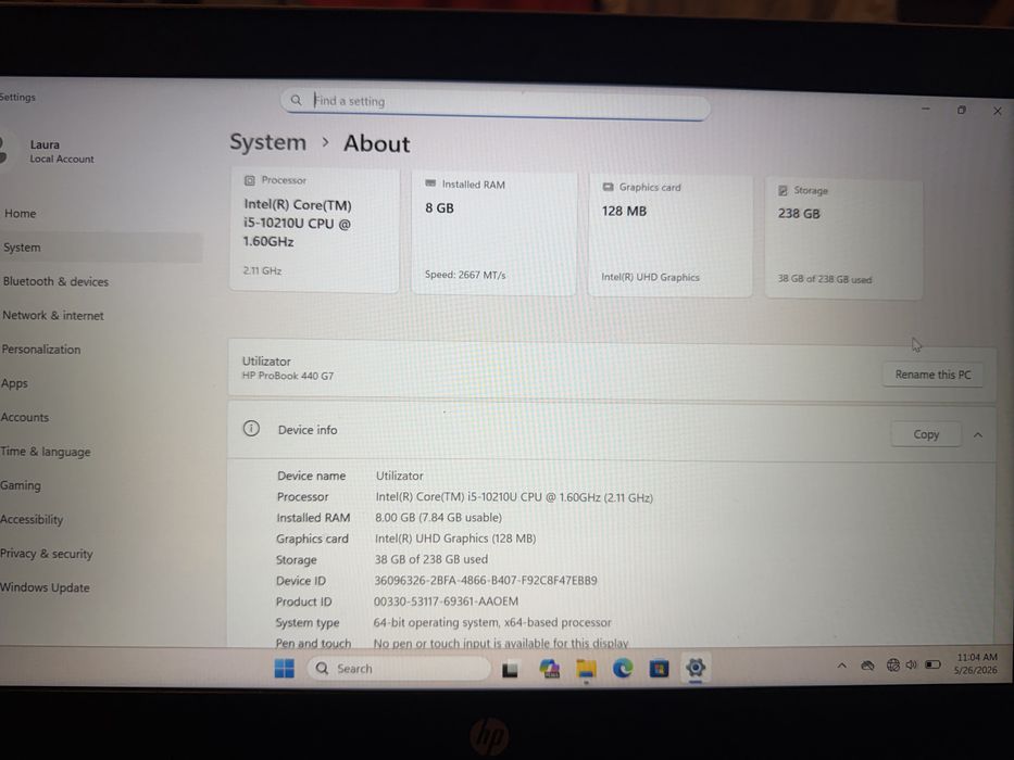 Laptop Hp ProBook