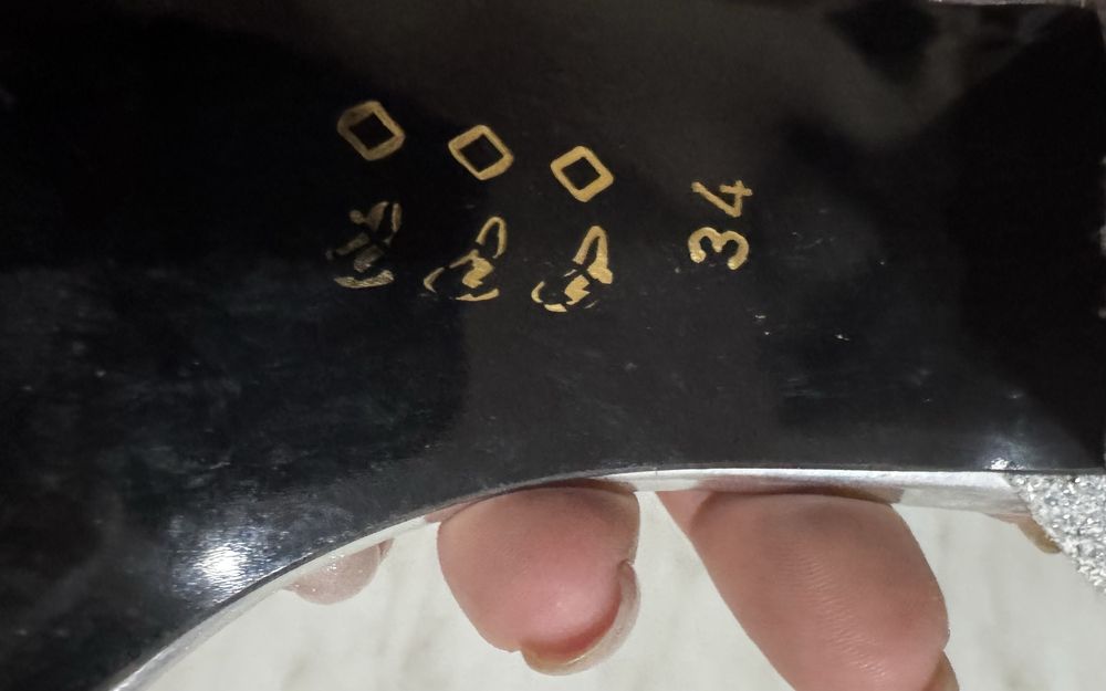 Детски  сандалети с ток