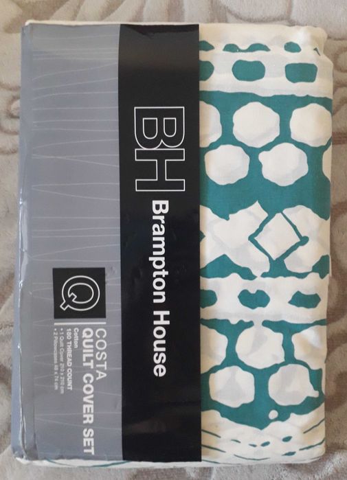 Brampton House нов вносен памучен двоен спален комплект