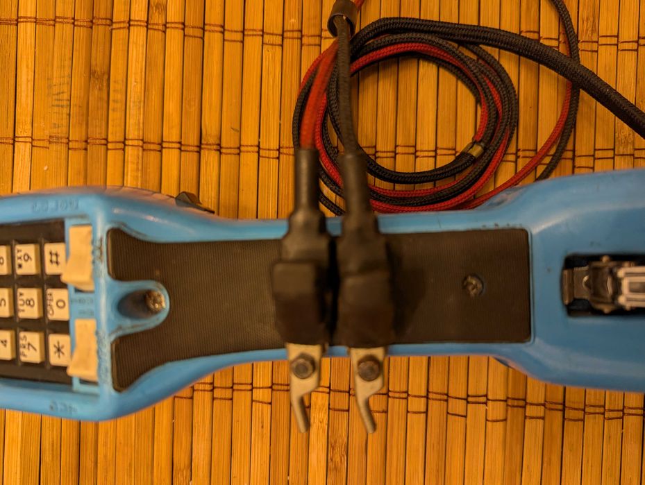 Telefon Harris-Dracon TS21, anii'80, Made in USA