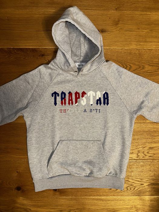 Hanorac Trapstar Gri “Blue-Red-White”