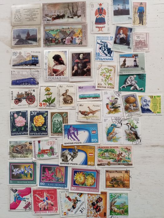 Colecție de timbre postale