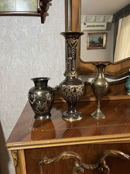 Красивые вазы из латуни