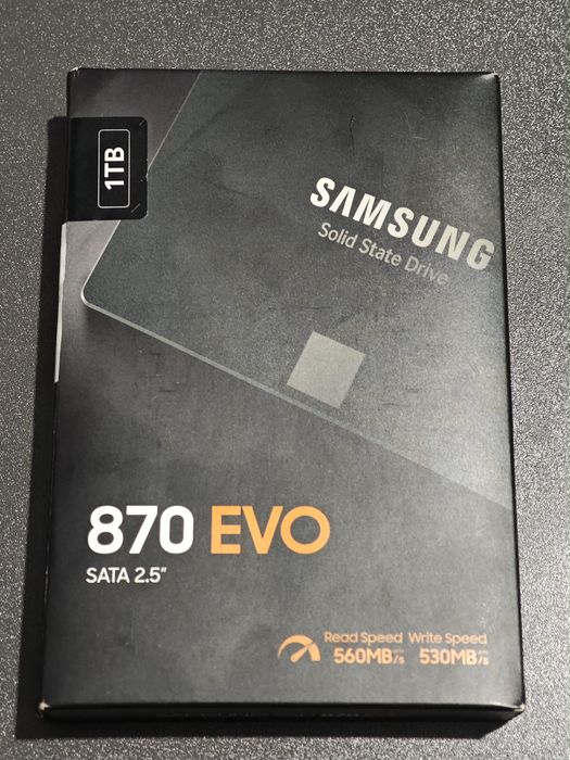 Samsung SSD 870 EVO 1TB Nou Sigilat/Desfacut Doar Pentru Testare 0 Ore