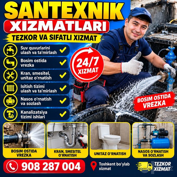 Santexnik xizmatlari