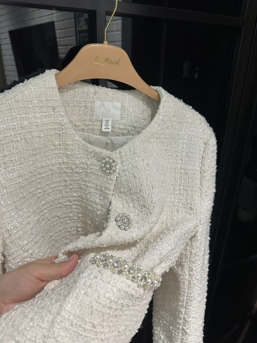 Твидовый жакет HM