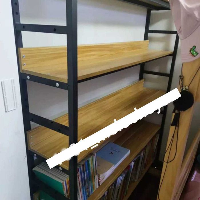 Книжная полка, 6-ярусный книжный шкаф, высокая книжная полка