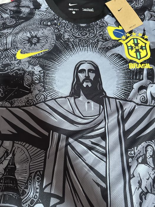 Tricou Brasil Jesus Nike Dri-Fit