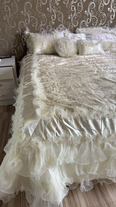 Свадебный постельный комплект