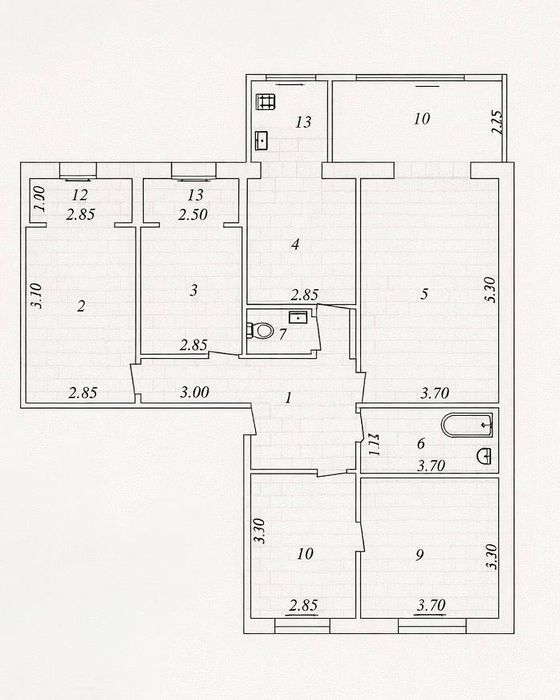 Продаётся 5ком на Дархане 108м2 ор-р: Кафе Bon