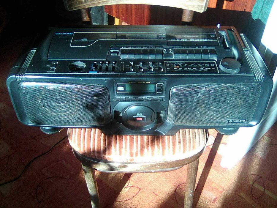 vand boombox hitachi jvc