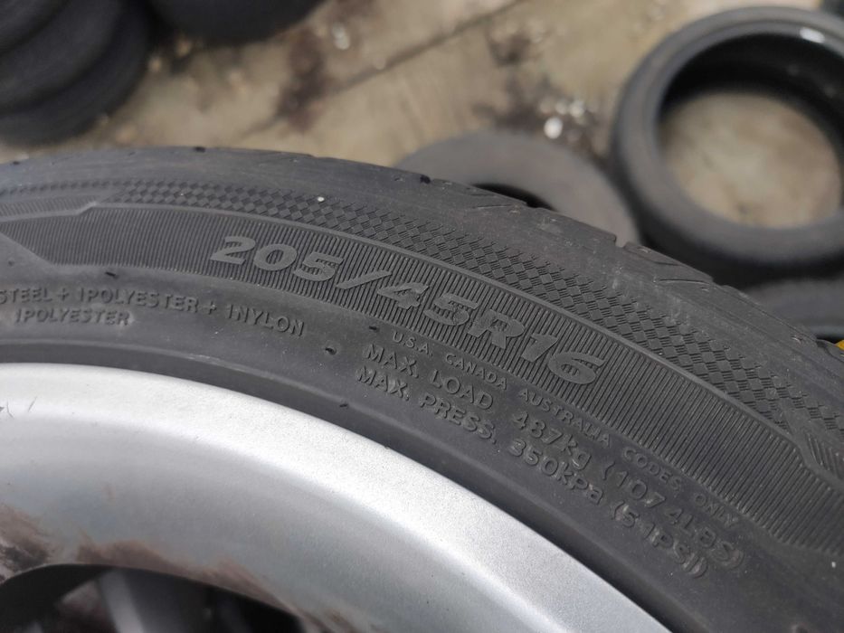 4бр Летни гуми 205 45 16 - Hankook