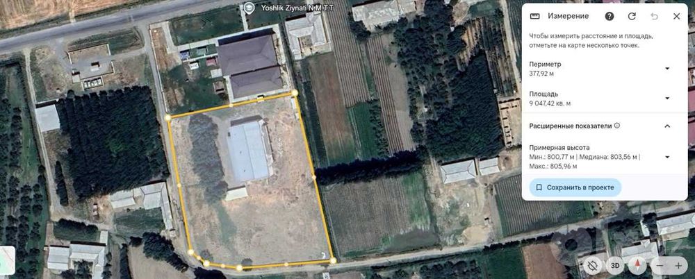 1 gektarlik yer maydoni va 1000 m.kv lik omborxona srochna sotiladi!!!