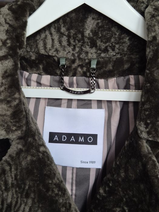 Стильная шуба цвета Хаки