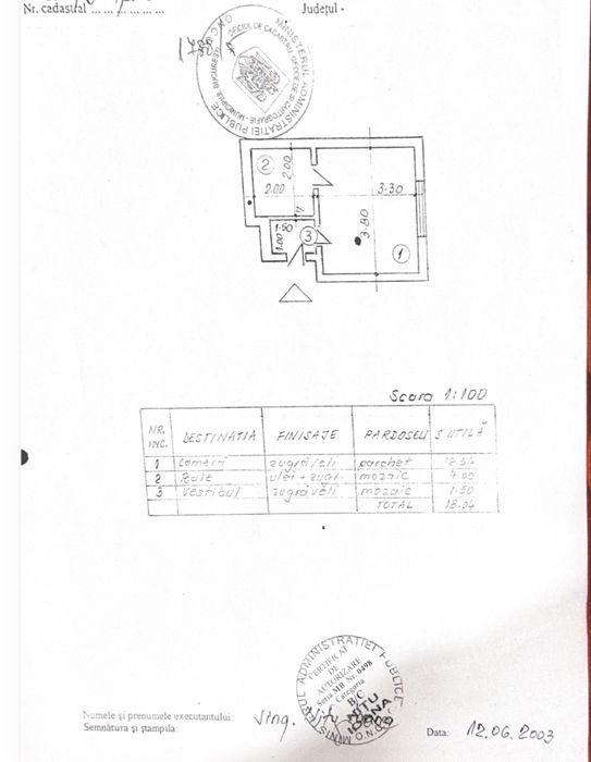 Garsoniera Cismigiu / Ion Brezoianu 57, 3/3 - 57500e