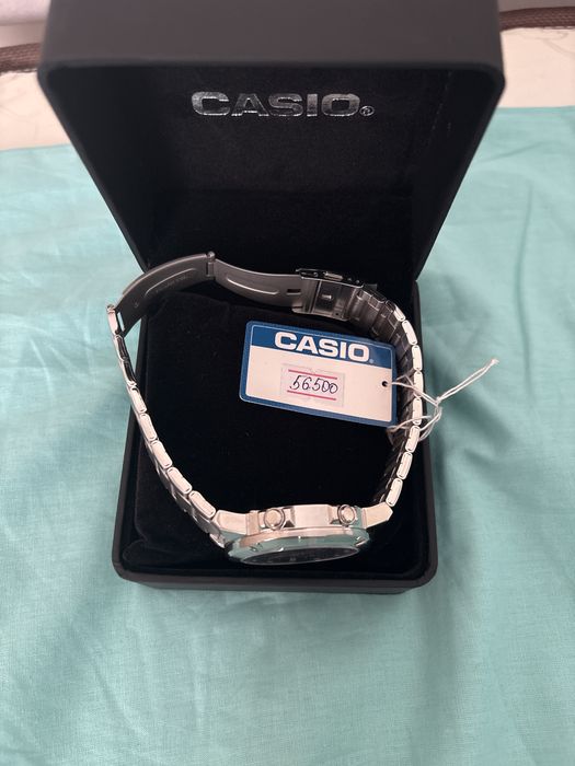 CASIO часы мужские с синим циферблатом