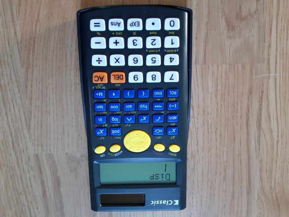 Calculator științific absolut NOU nefolosit alimentare duala