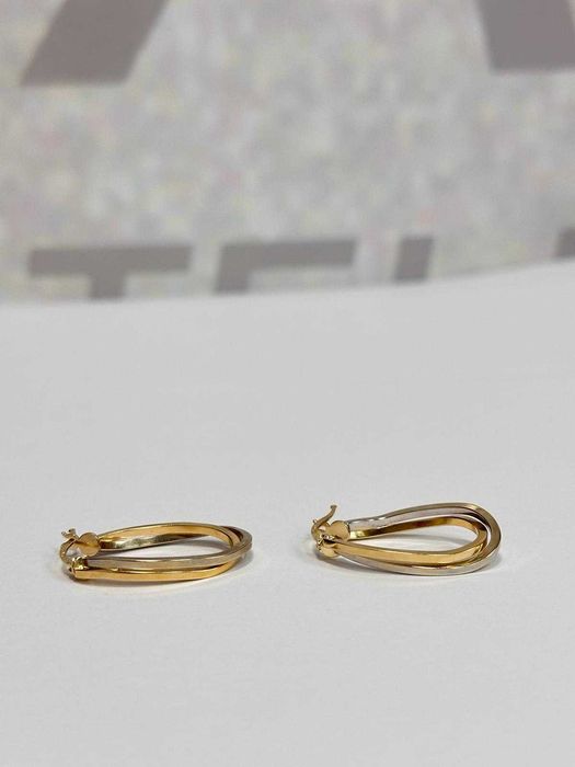 Cercei aur 14K 3.24g (AG13  b55536) Garantie 2 ani!