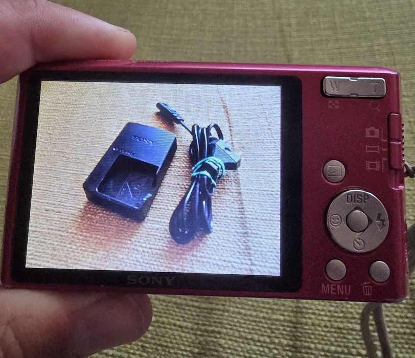 Sony SteadyShot DSC-W610 Aparat Foto Digital Camera Compact Roz Cadou