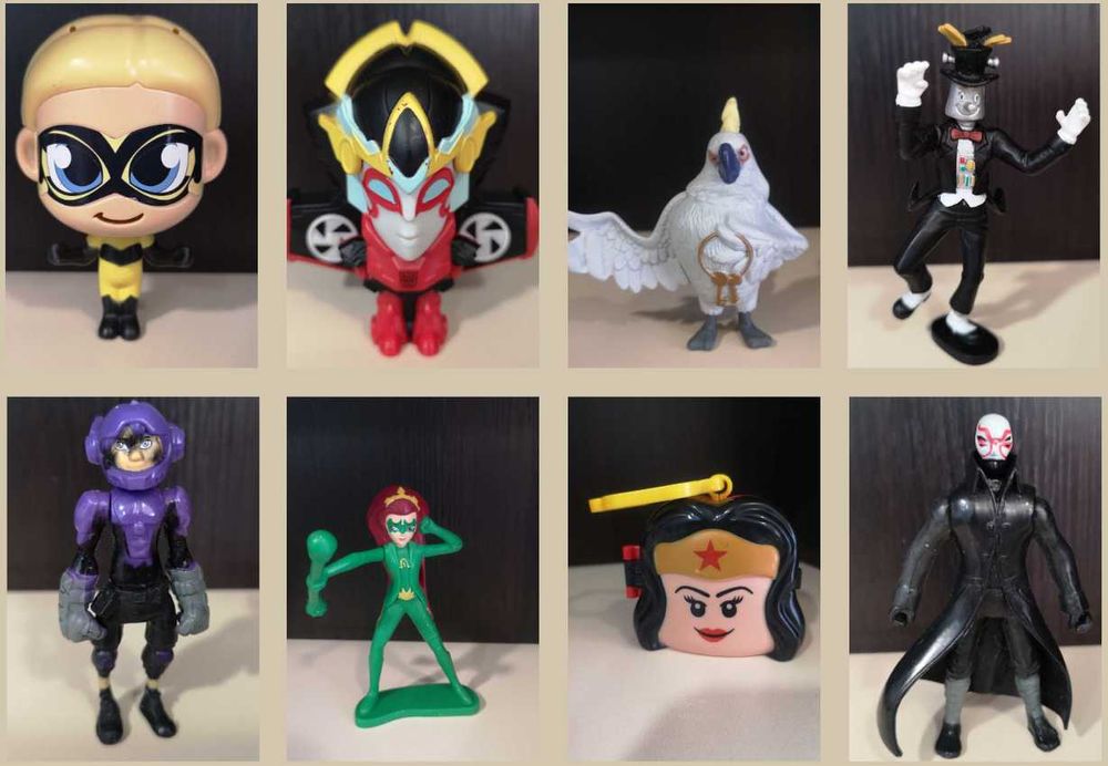 Огромна колекция-BURGER KING, McDonald's, много колекционерски фигурки