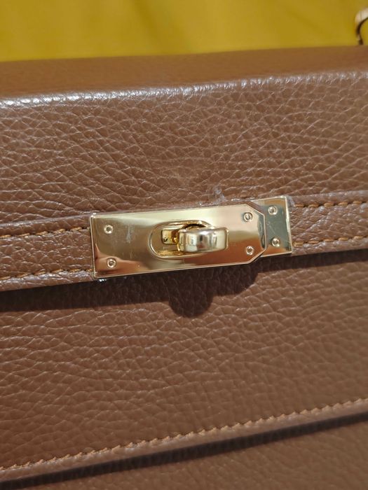 VERA "Kesperada" - Италианска Чанта от естествена кожа, кафяв цвят