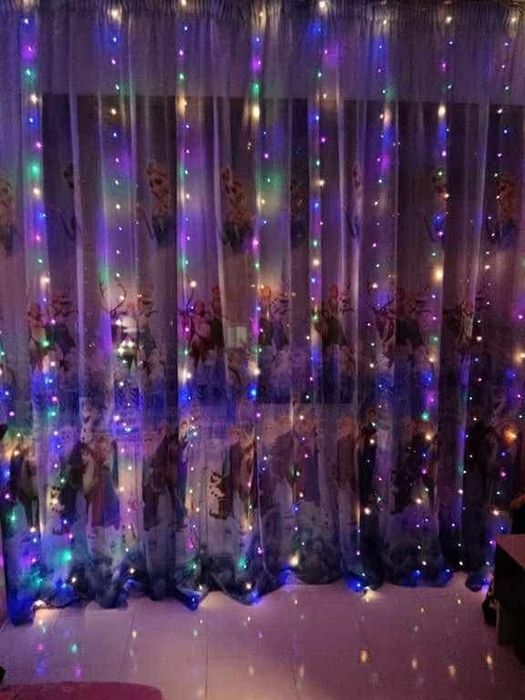 Светеща завеса 3х3 метра