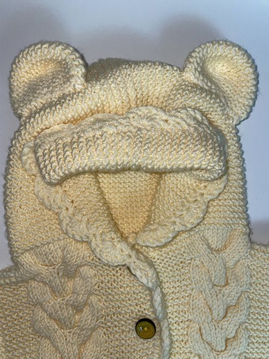 Костюм вязанный на выписку