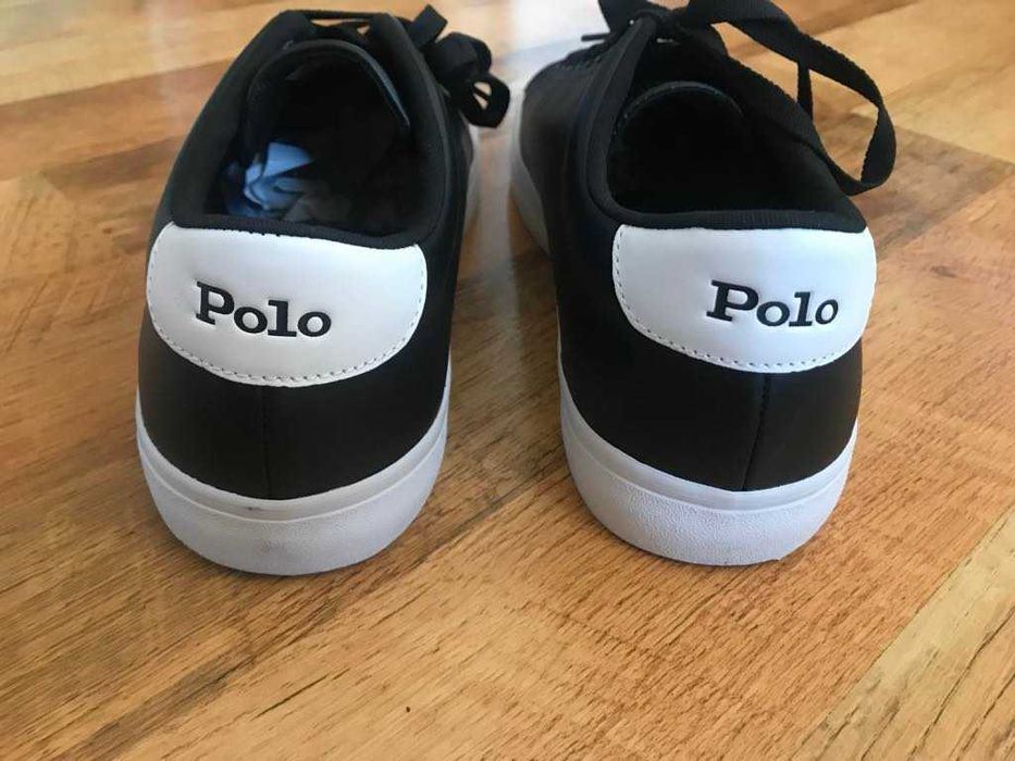 нови оригинални мъжки кожени обувки/сникърси RALPH LAUREN