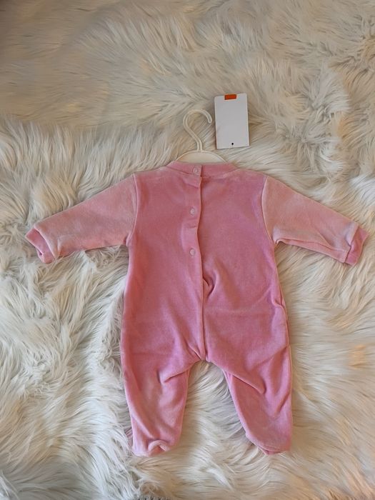 Плюшен бебишки гащеризон