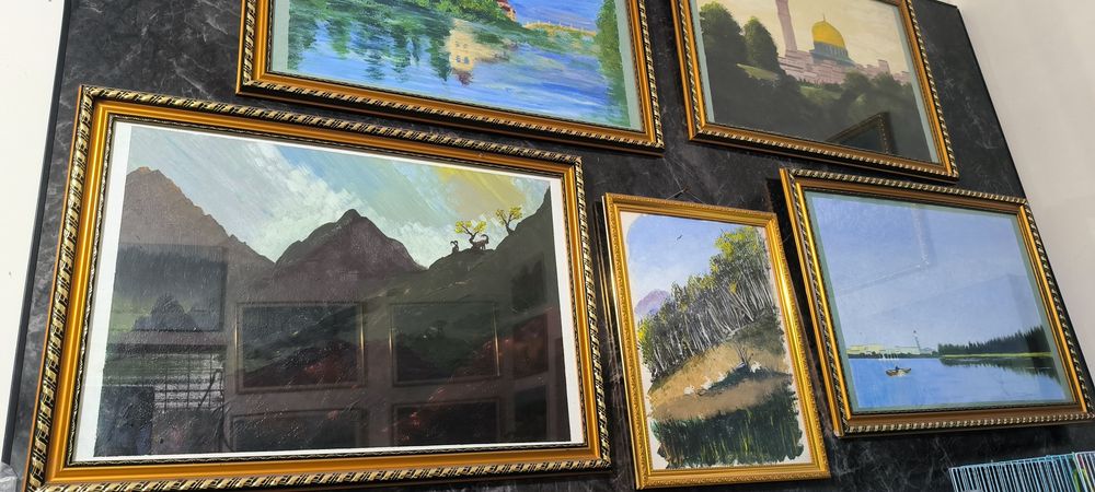 Картины импрессиониста ВАНГОГА И МОНЕ