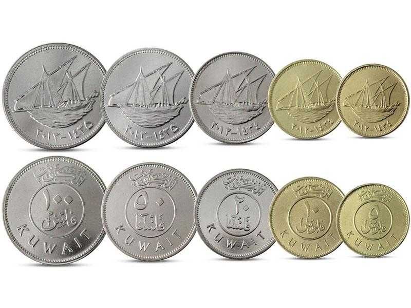 Монеты ОАЭ, Кувейт, Оман